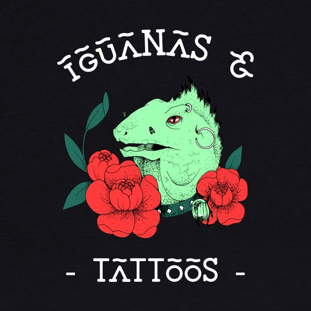 Iguanas and Tattoos by SybaDesign